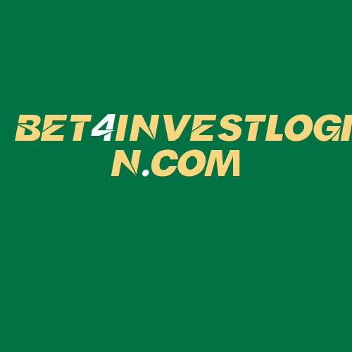 Logo da BET4INVESTLOGIN